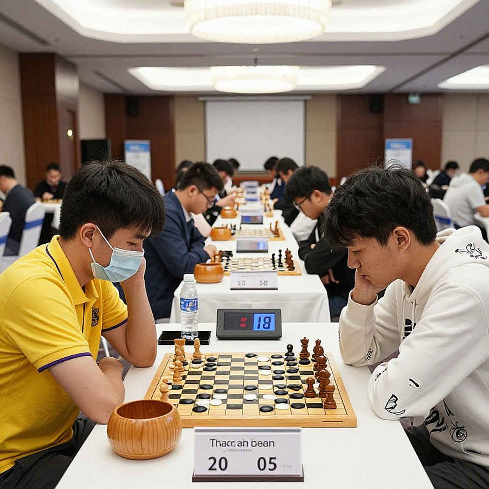Olympiad cờ vua 2026 vòng 9: Cú thoát hiểm của D Gukesh và vết nứt trong bộ khung Ấn Độ